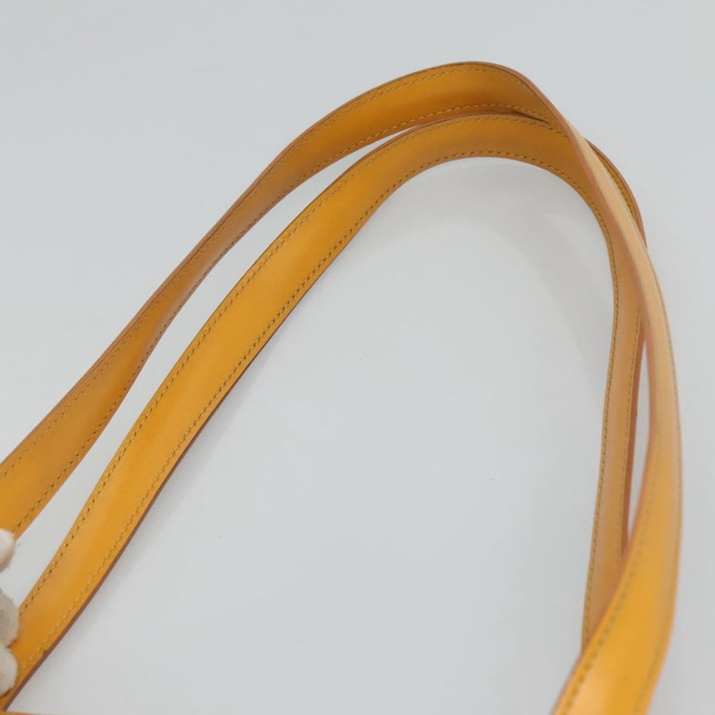 Louis Vuitton Saint Jacques Handbag Epi Leather Yellow Leather Shoulder Bag