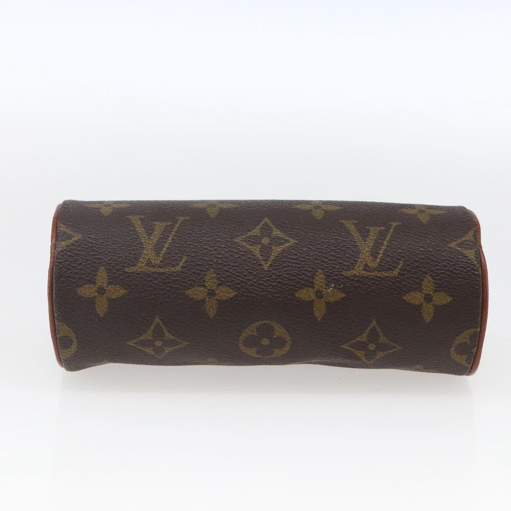 Louis Vuitton Papillon Pochette Monogram Canvas Brown Canvas Clutche & Pouche Bag