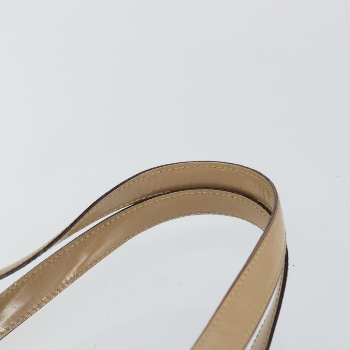 Prada Re-Edition 1995 Handbag Patent Leather Beige Patent_Leather Handbag