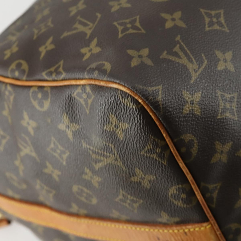 Louis Vuitton Keepall Bandouliere Bag Monogram Canvas Brown Canvas Travel Bag