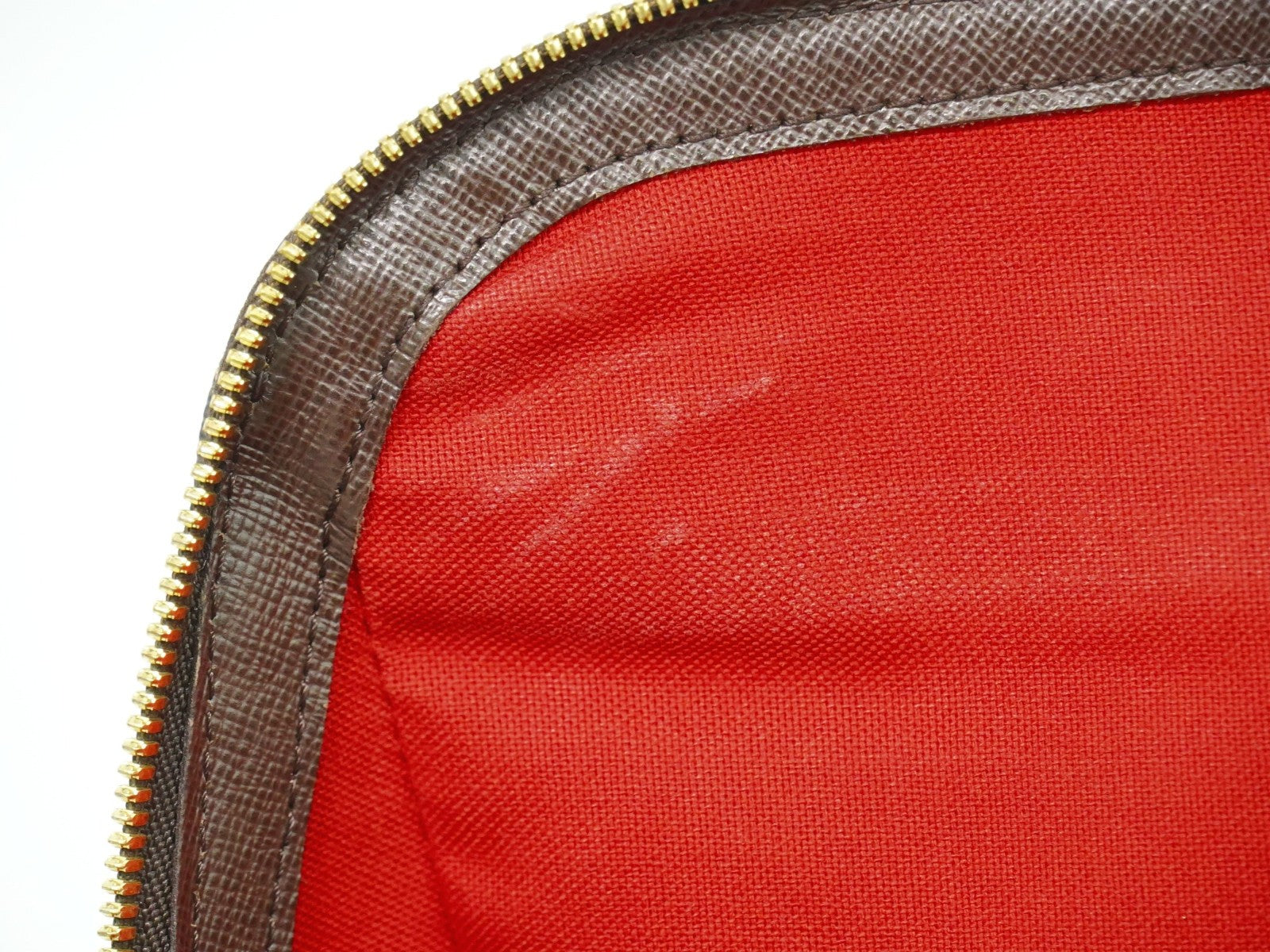 Louis Vuitton Belem Handbag Damier Brown Canvas Shoulder Bag