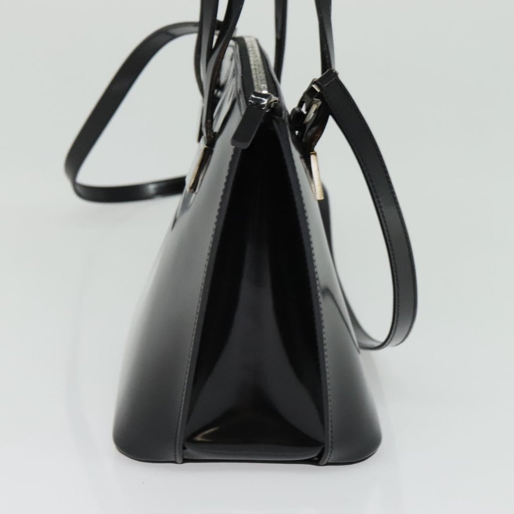 Celine Handbag Patent Leather Black Patent_Leather Handbag