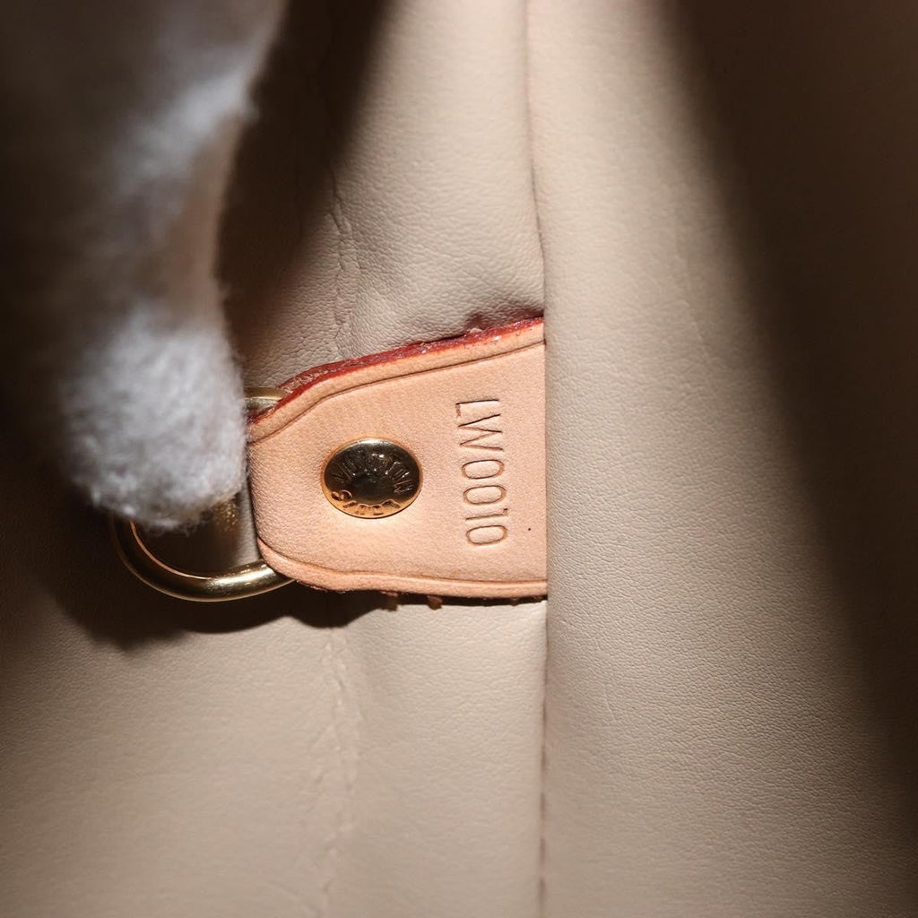 Louis Vuitton Houston Handbag Monogram Vernis Beige Patent_Leather Handbag