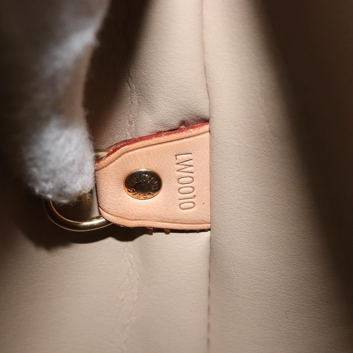 Louis Vuitton Houston Handbag Monogram Vernis Beige Patent_Leather Handbag