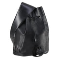 Louis Vuitton Sac A Dos Drawstring Backpack Epi Leather Black Leather Bag