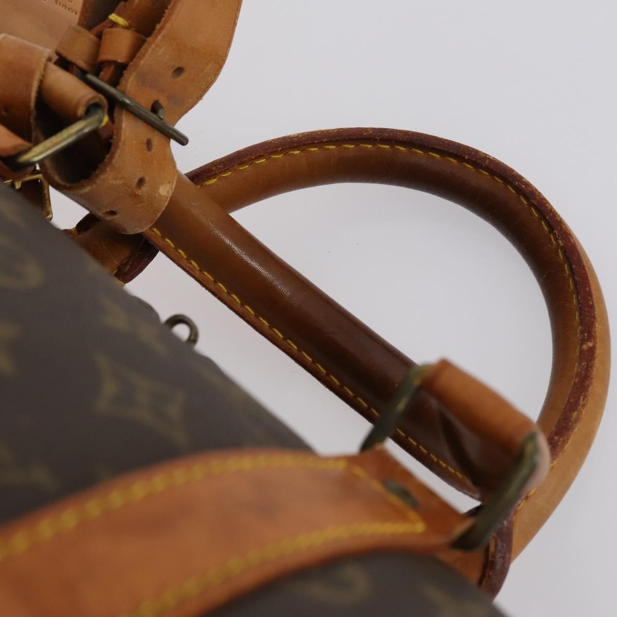 Louis Vuitton Keepall Bag Monogram Canvas Brown Canvas Travel Bag