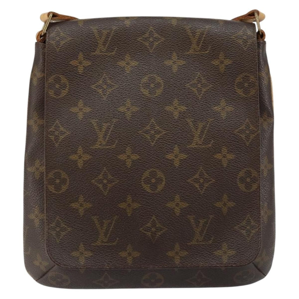 Louis Vuitton Musette Salsa Handbag Monogram Canvas Brown Canvas Shoulder Bag