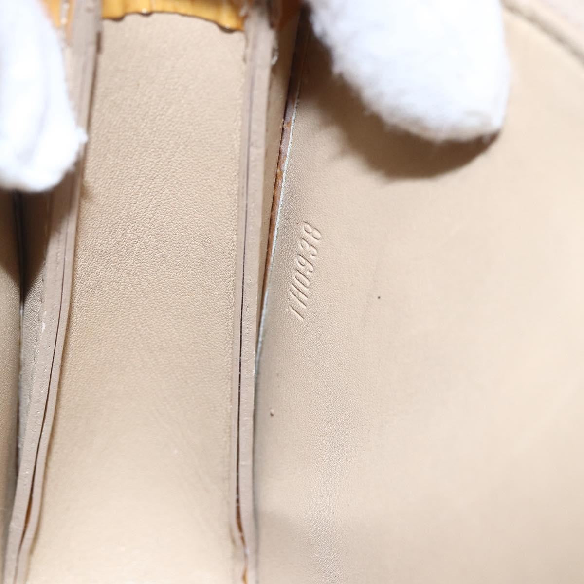 Louis Vuitton Lexington Pochette Monogram Vernis Beige Patent_Leather Clutche & Pouche Bag
