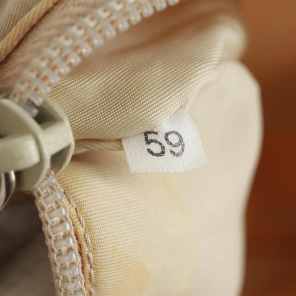 Prada Hobo Tessuto Beige Nylon Handbag