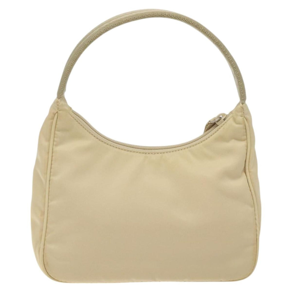 Prada Hobo Tessuto Beige Nylon Handbag