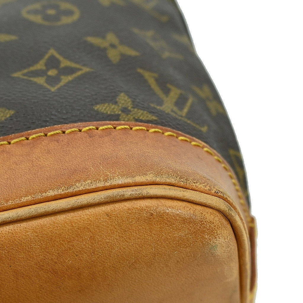 Louis Vuitton Alma Handbag Monogram Canvas Brown Canvas Handbag