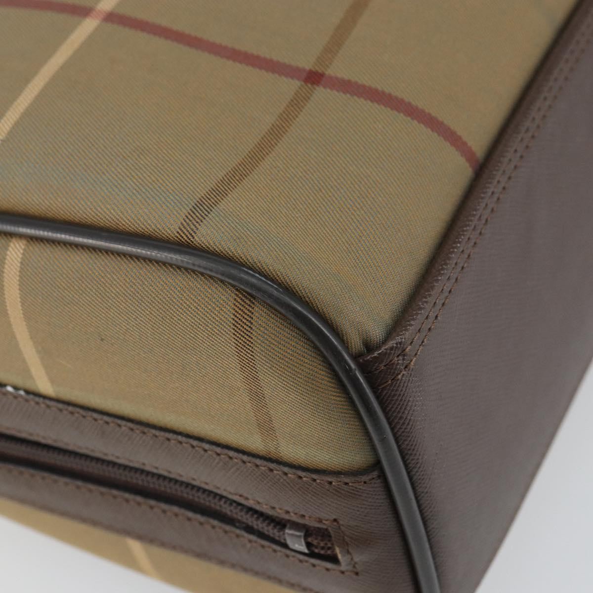 Burberry Nova Check Handbag Nova Check Canvas Brown Canvas Handbag