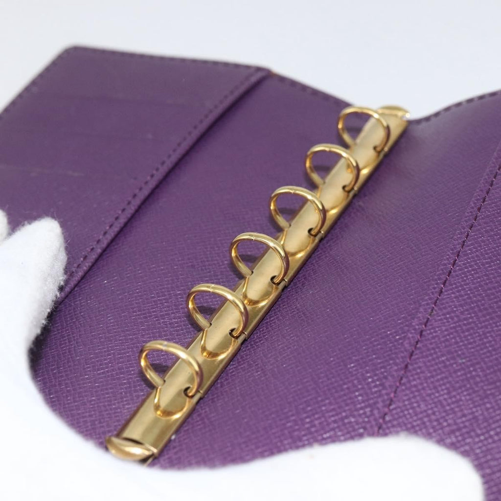 Louis Vuitton Agenda Cover Epi Leather Yellow Leather Wallets Accessory