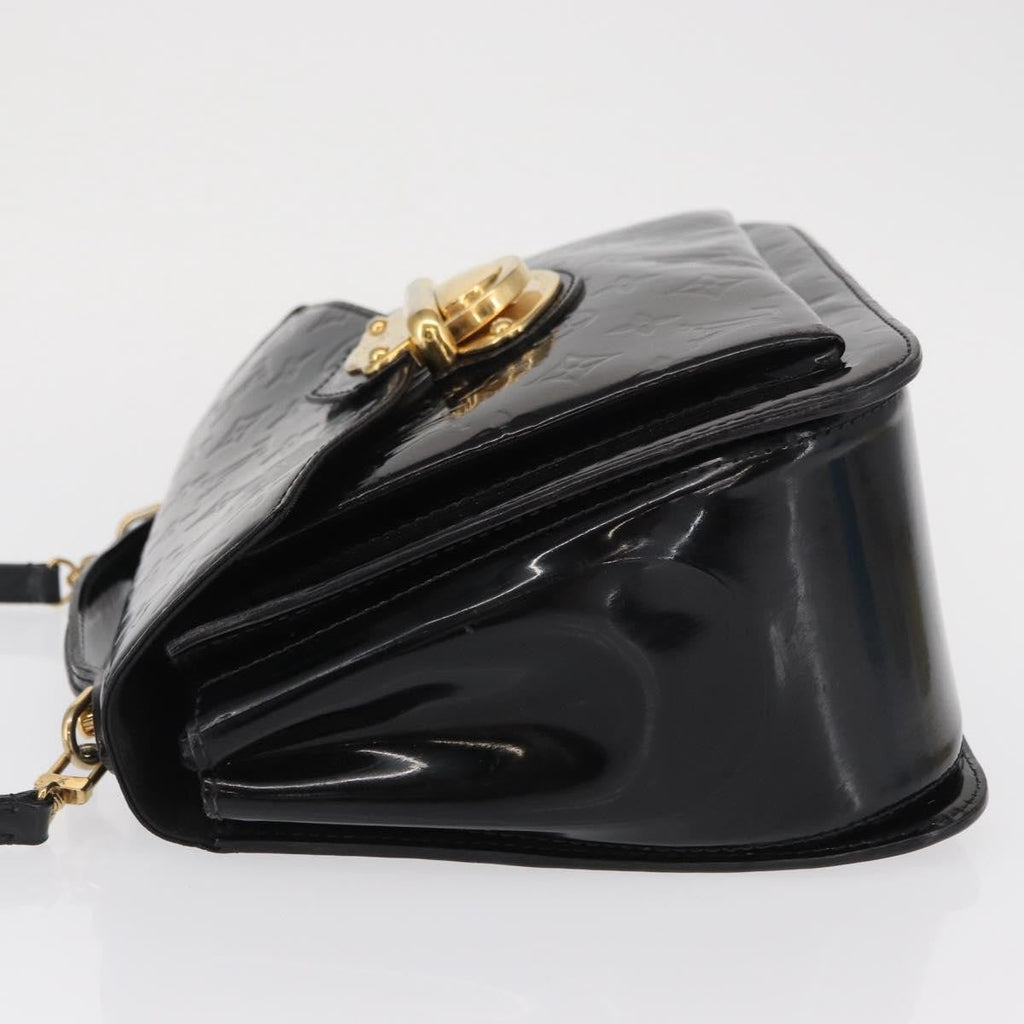 Louis Vuitton Mirada Handbag Monogram Vernis Black Patent_Leather Handbag