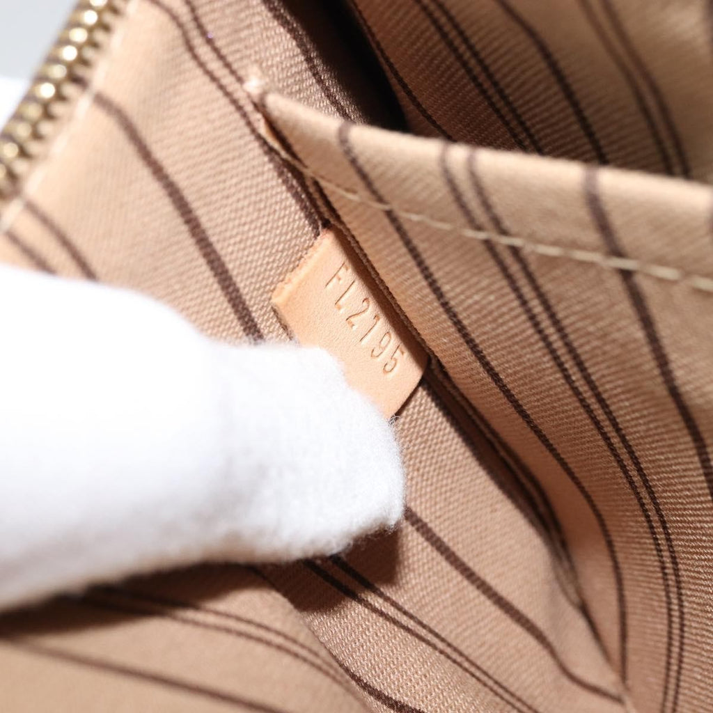 Louis Vuitton Neverfull Pochette Monogram Canvas Brown Canvas Clutche & Pouche Bag