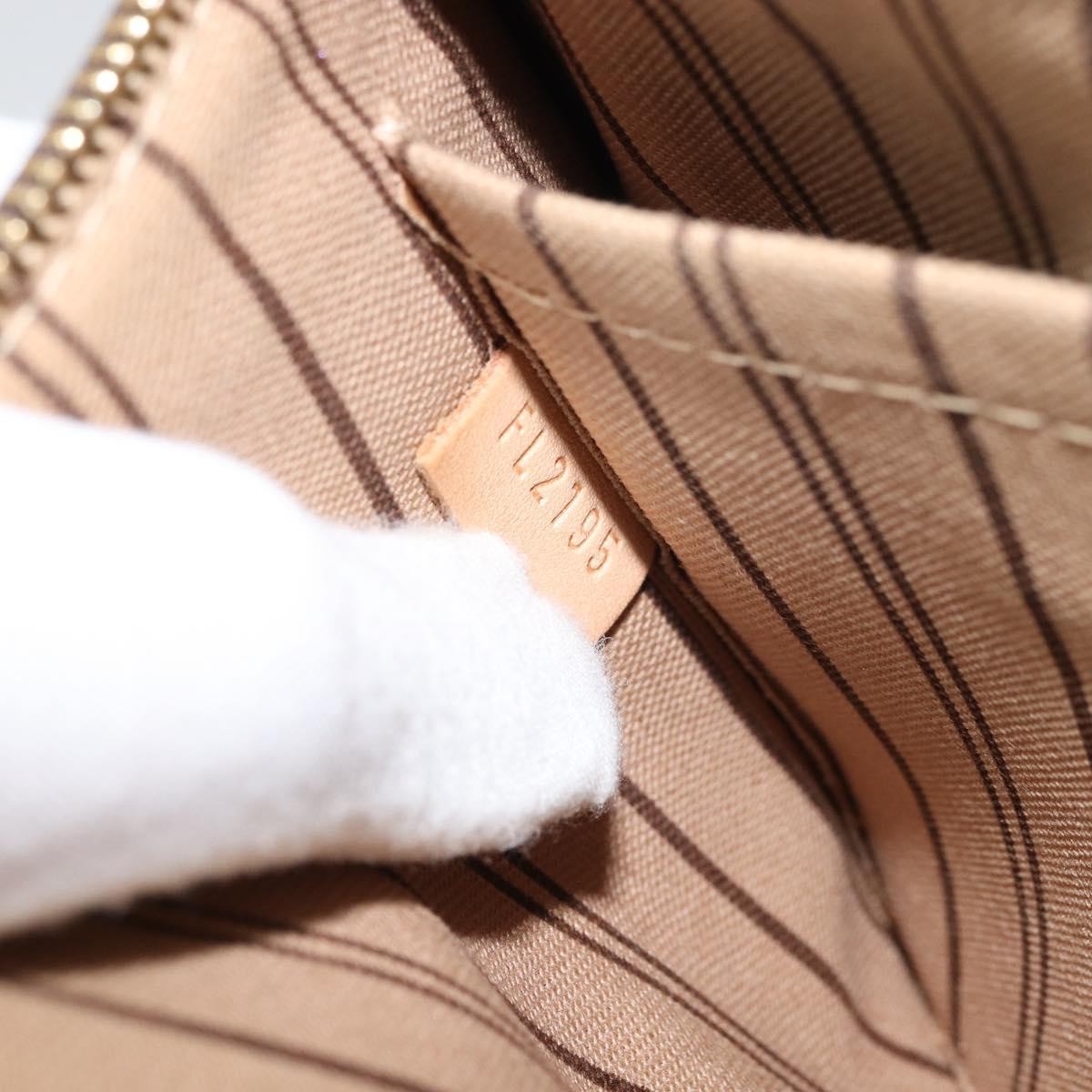 Louis Vuitton Neverfull Pochette Monogram Canvas Brown Canvas Clutche & Pouche Bag