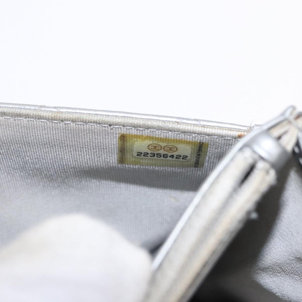 Chanel Reissue 2.55 Wallet On Chain Quilted Lambskin Silver Leather Shoulder Bag Bag