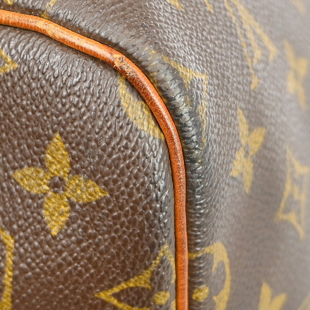 Louis Vuitton Keepall Bag Monogram Canvas Brown Canvas Travel Bag