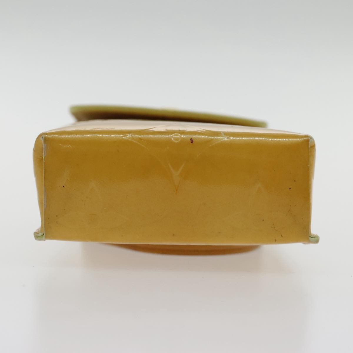 Louis Vuitton Walker Wallet Monogram Vernis Yellow Patent_Leather Clutche & Pouche Bag