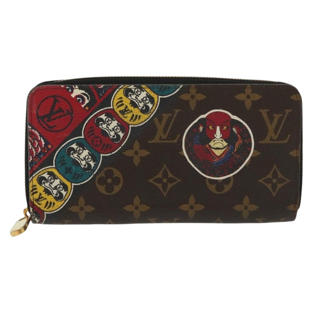 Louis Vuitton Zippy Organizer Limited Edition Monogram Canvas Brown Canvas Wallets Accessory