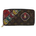 Louis Vuitton Zippy Organizer Limited Edition Monogram Canvas Brown Canvas Wallets Accessory