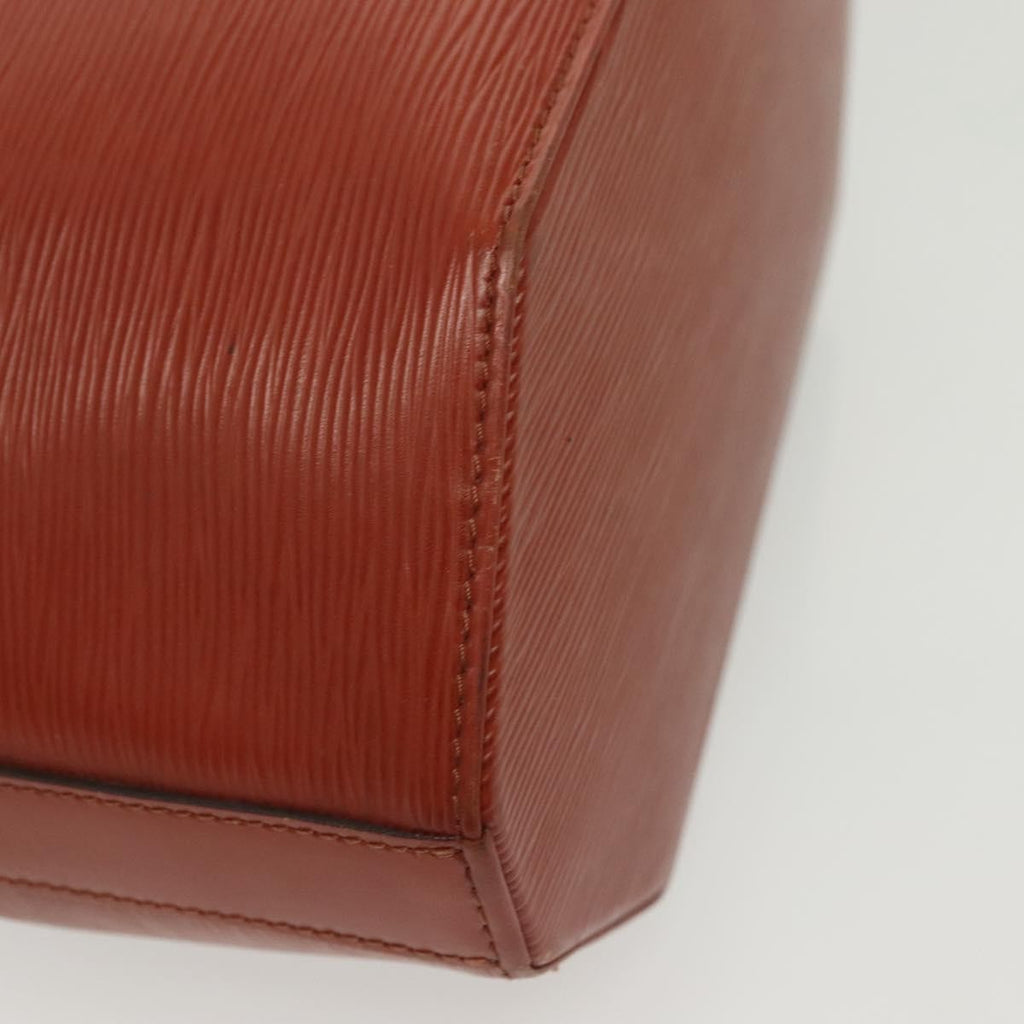 Louis Vuitton Vintage Sac D'epaule Handbag Epi Leather Brown Leather Bag