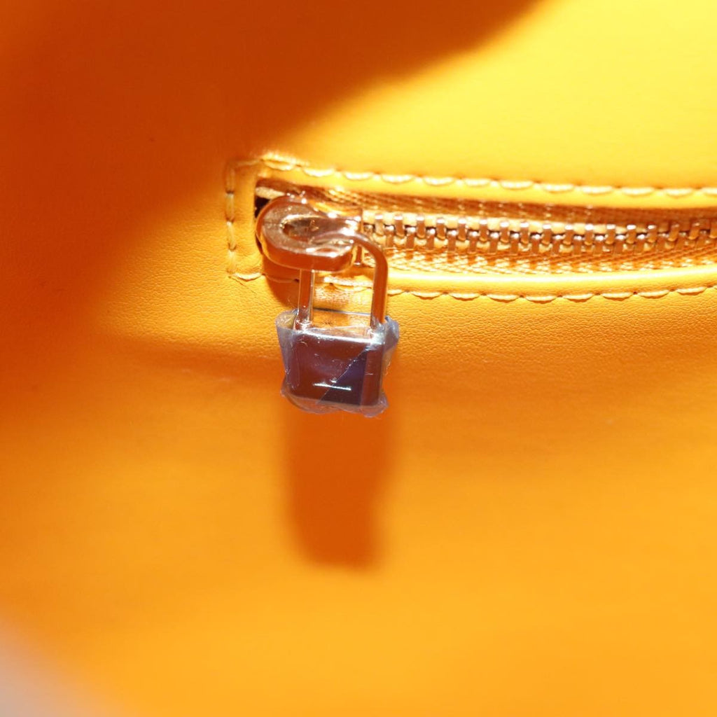 Louis Vuitton Houston Handbag Monogram Vernis Yellow Patent_Leather Bag