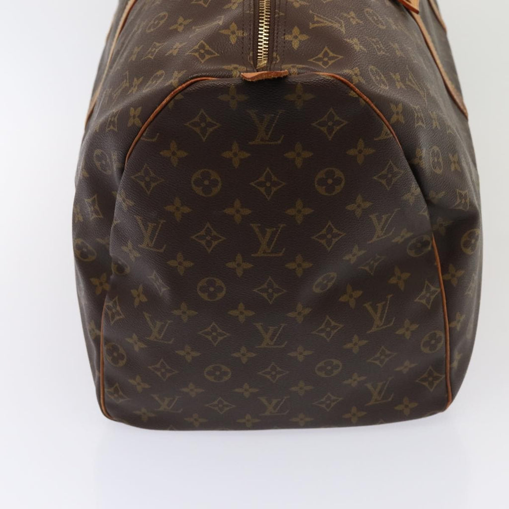 Louis Vuitton Keepall Bag Monogram Canvas Brown Canvas Travel Bag