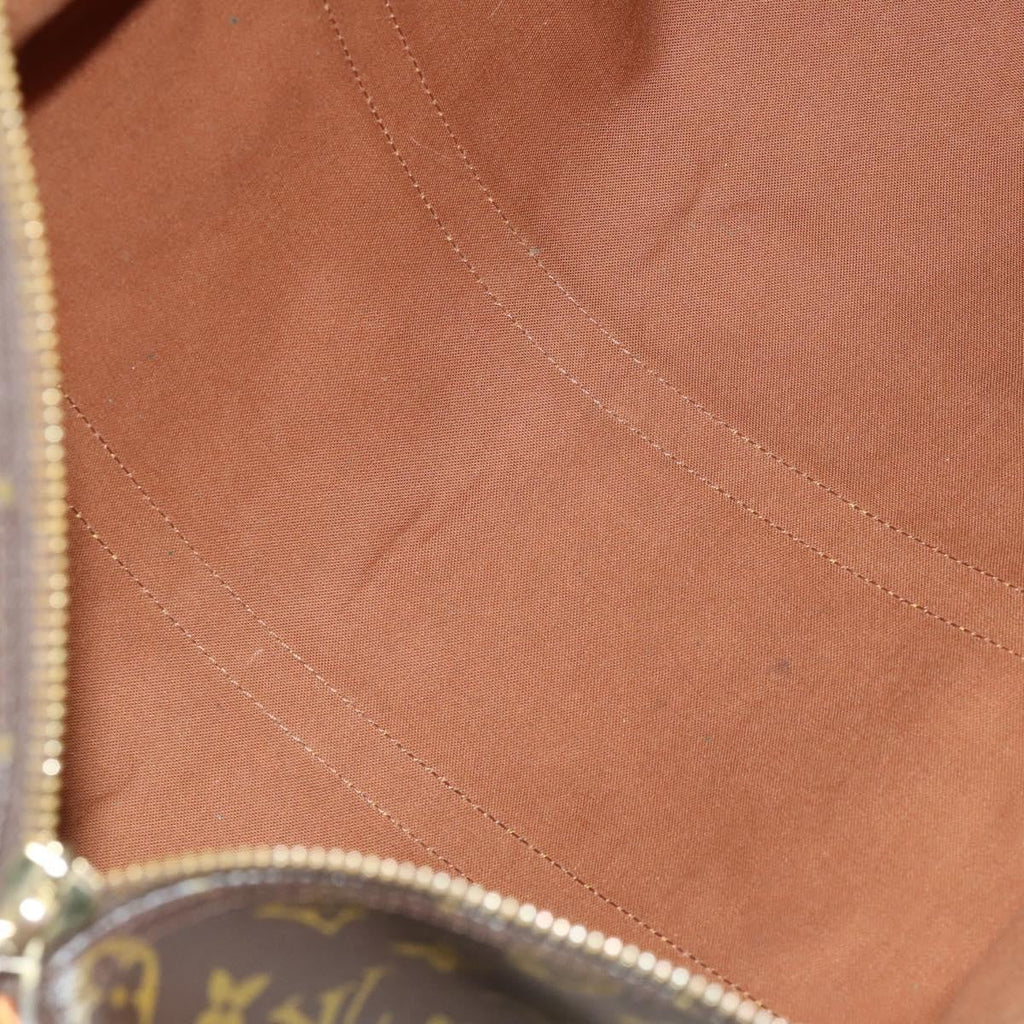 Louis Vuitton Keepall Bag Monogram Canvas Brown Canvas Travel Bag