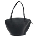 Louis Vuitton Saint Jacques Handbag Epi Leather Black Leather Shoulder Bag