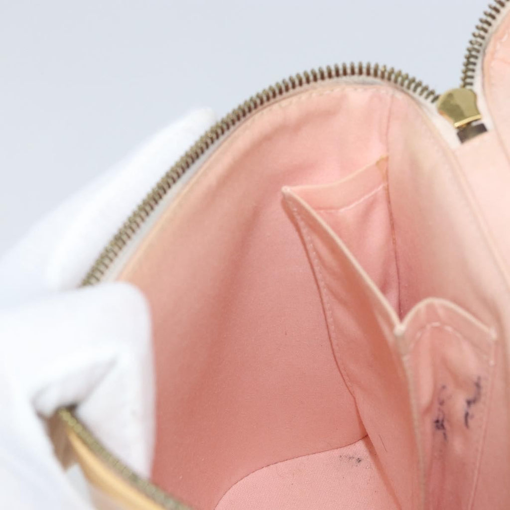 Louis Vuitton Sullivan Handbag Monogram Vernis Pink Patent_Leather Shoulder Bag