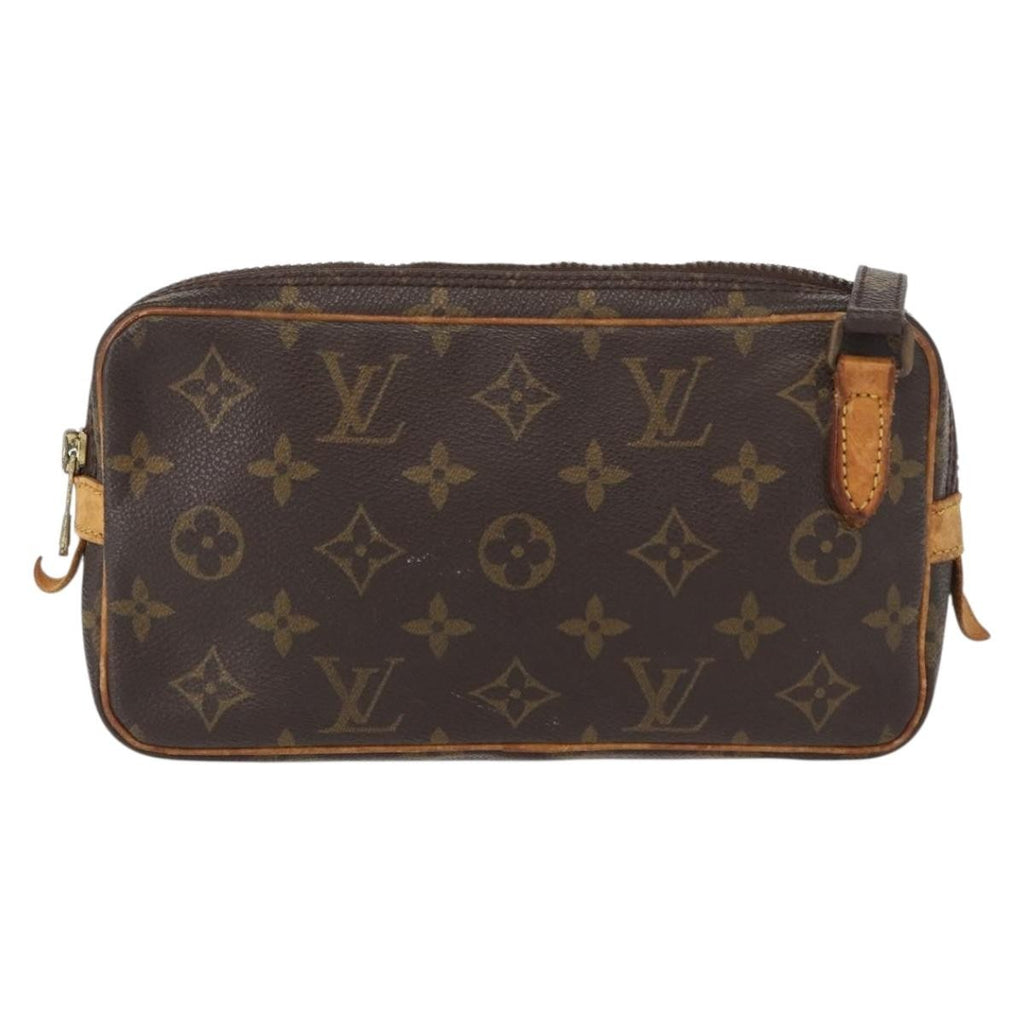 Louis Vuitton Pochette Marly Bandouliere Bag Monogram Canvas Brown Canvas Clutche & Pouche Bag