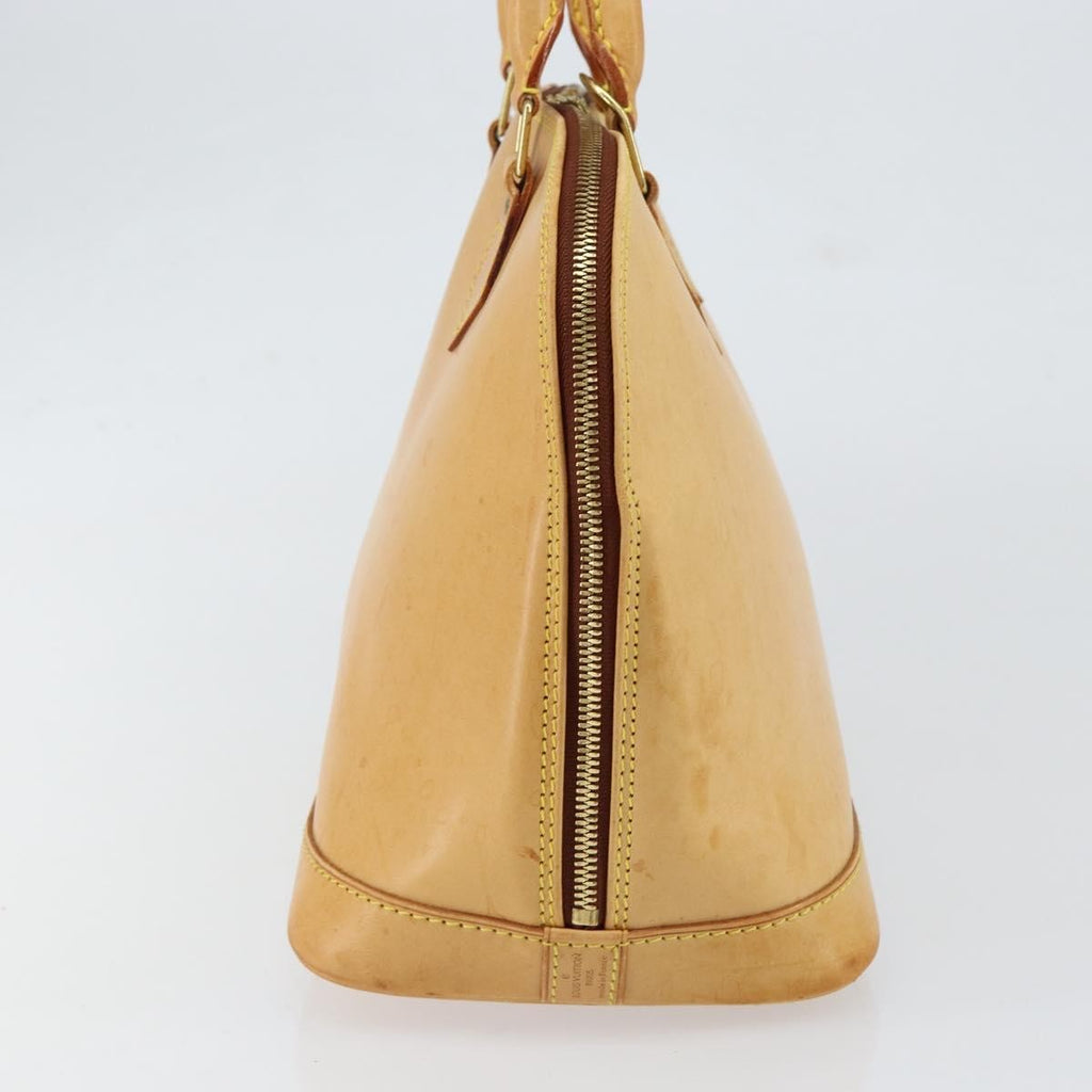 Louis Vuitton Alma Handbag Nomade Leather Beige Leather Handbag