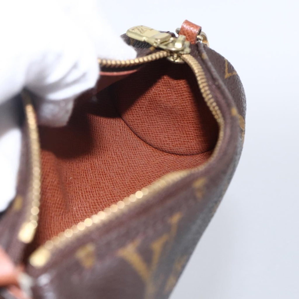 Louis Vuitton Papillon Pochette Monogram Canvas Brown Canvas Clutche & Pouche Bag