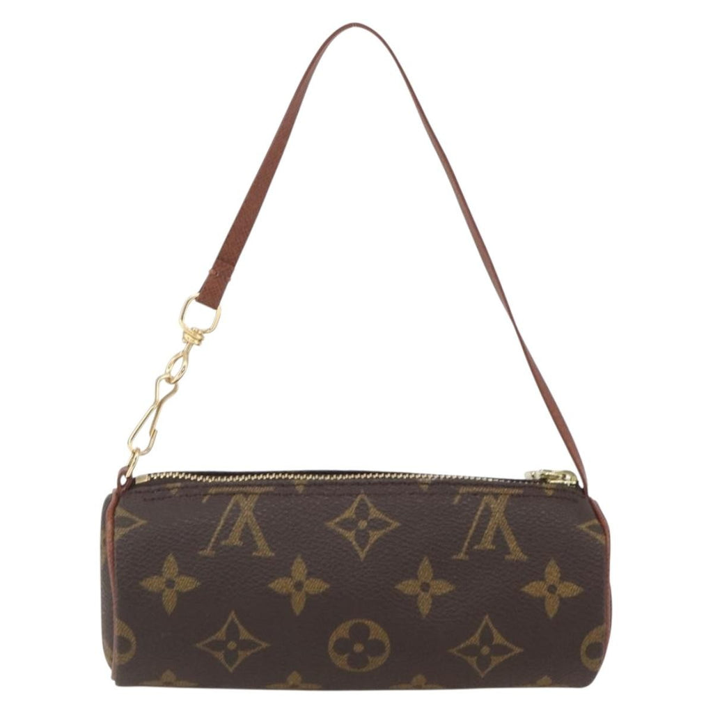Louis Vuitton Papillon Pochette Monogram Canvas Brown Canvas Clutche & Pouche Bag