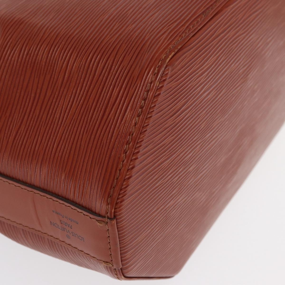 Louis Vuitton Vintage Sac D'epaule Handbag Epi Leather Brown Leather Shoulder Bag