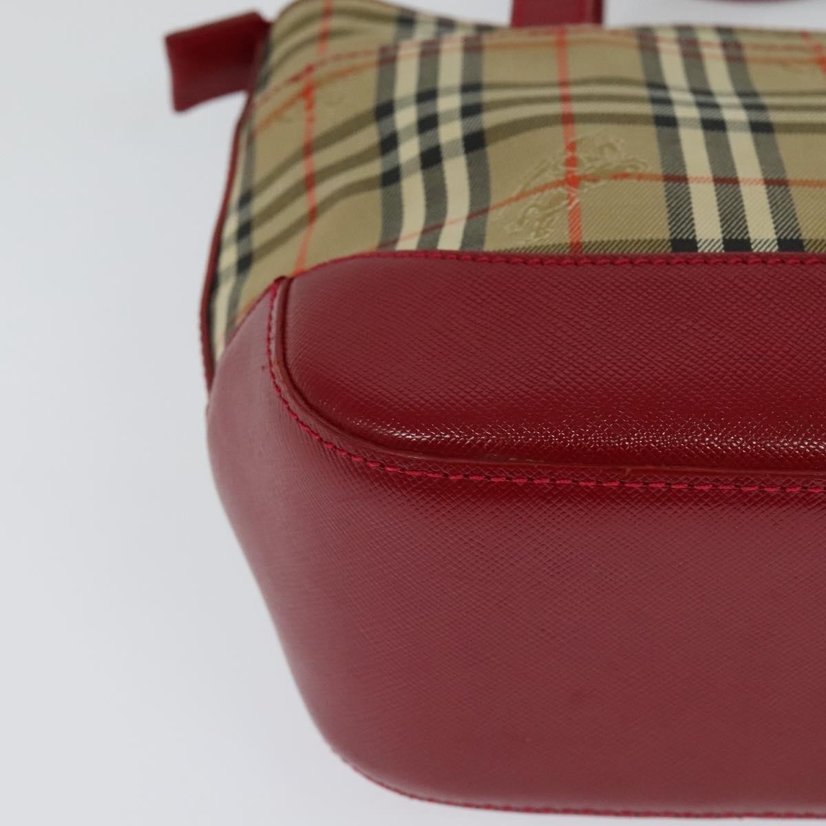 Burberry Nova Check Handbag Nova Check Canvas And Leather Beige Canvas Handbag