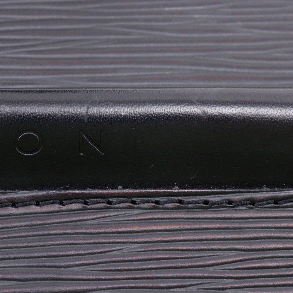 Louis Vuitton Dinard Handbag Epi Leather Black Leather Shoulder Bag