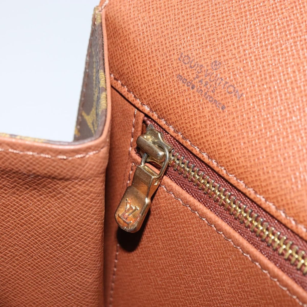 Louis Vuitton Dame Pochette Monogram Canvas Brown Canvas Clutche & Pouche Bag