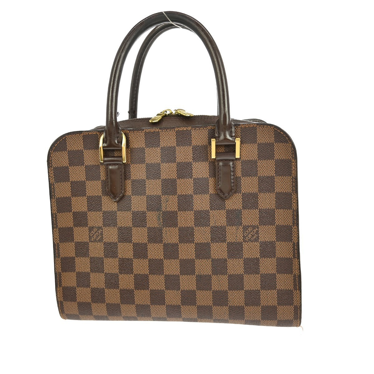Louis Vuitton Triana Bag Damier Brown Canvas Handbag