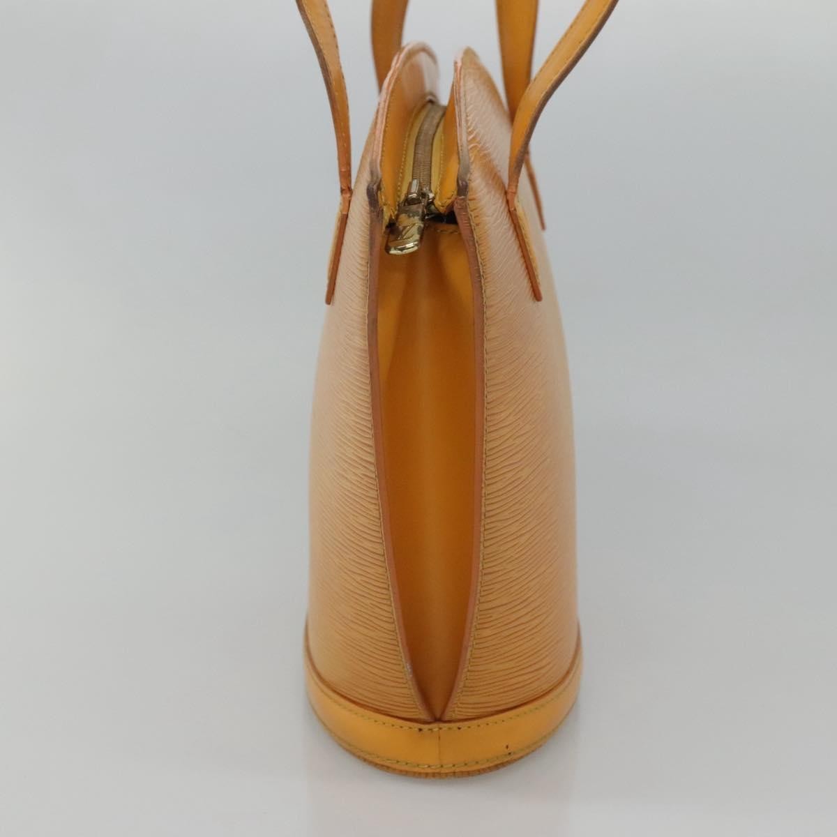 Louis Vuitton Saint Jacques Handbag Epi Leather Yellow Leather Shoulder Bag