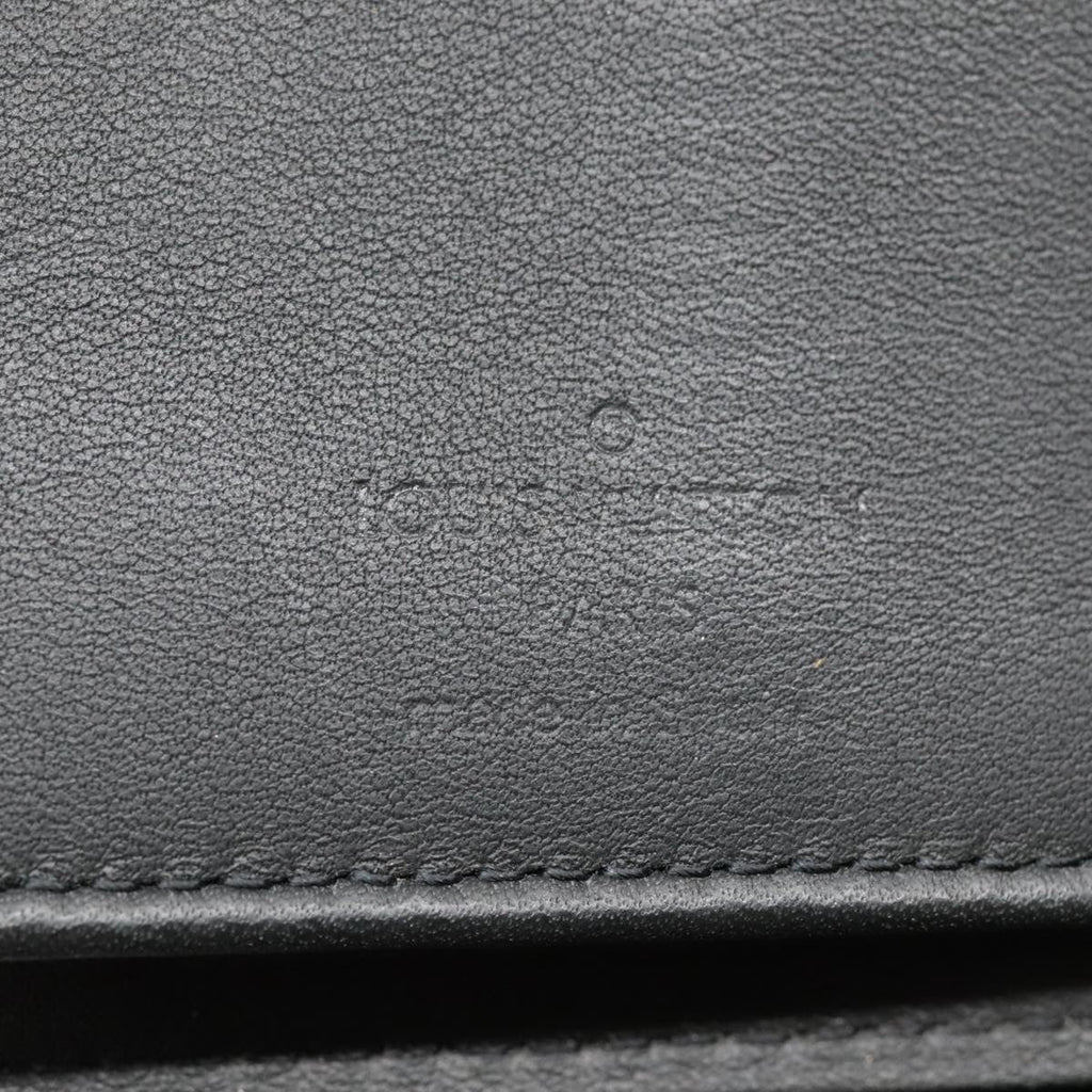 Louis Vuitton Zippy Wallet Vertical Monogram Shadow Leather Black Leather Wallets Accessory