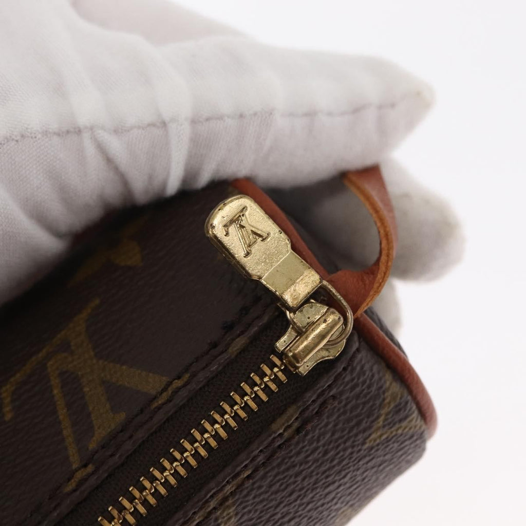 Louis Vuitton Papillon Pochette Monogram Canvas Brown Canvas Clutche & Pouche Bag