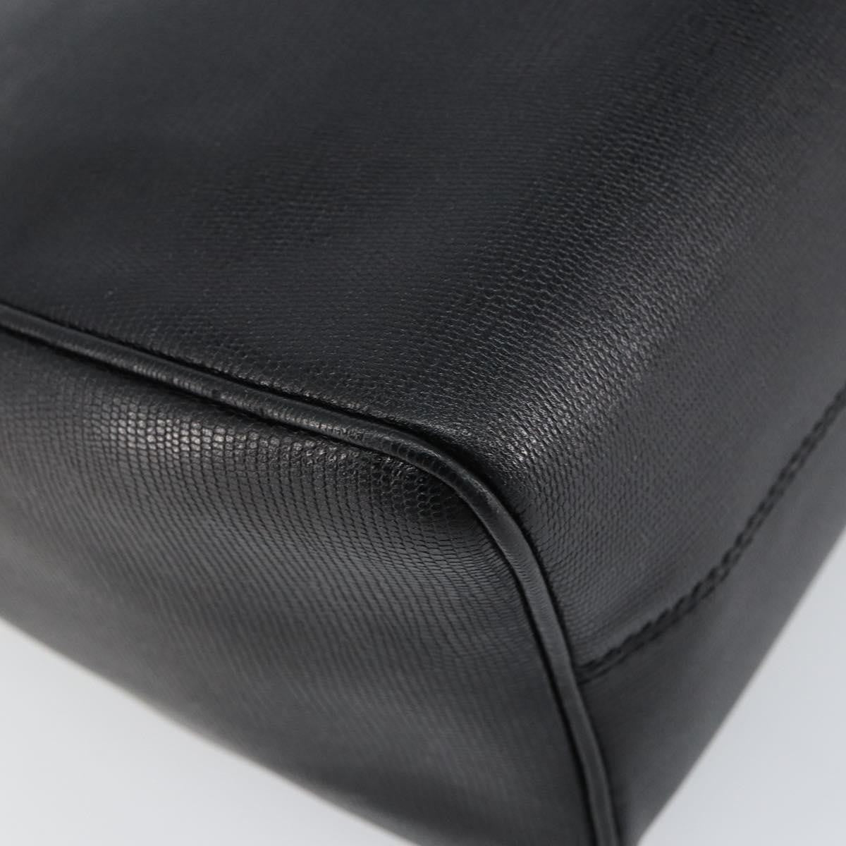 Celine Circle Logo Shoulder Bag Leather Black Leather Shoulder Bag Bag