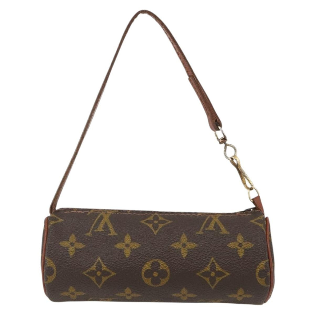 Louis Vuitton Papillon Pochette Monogram Canvas Brown Canvas Clutche & Pouche Bag