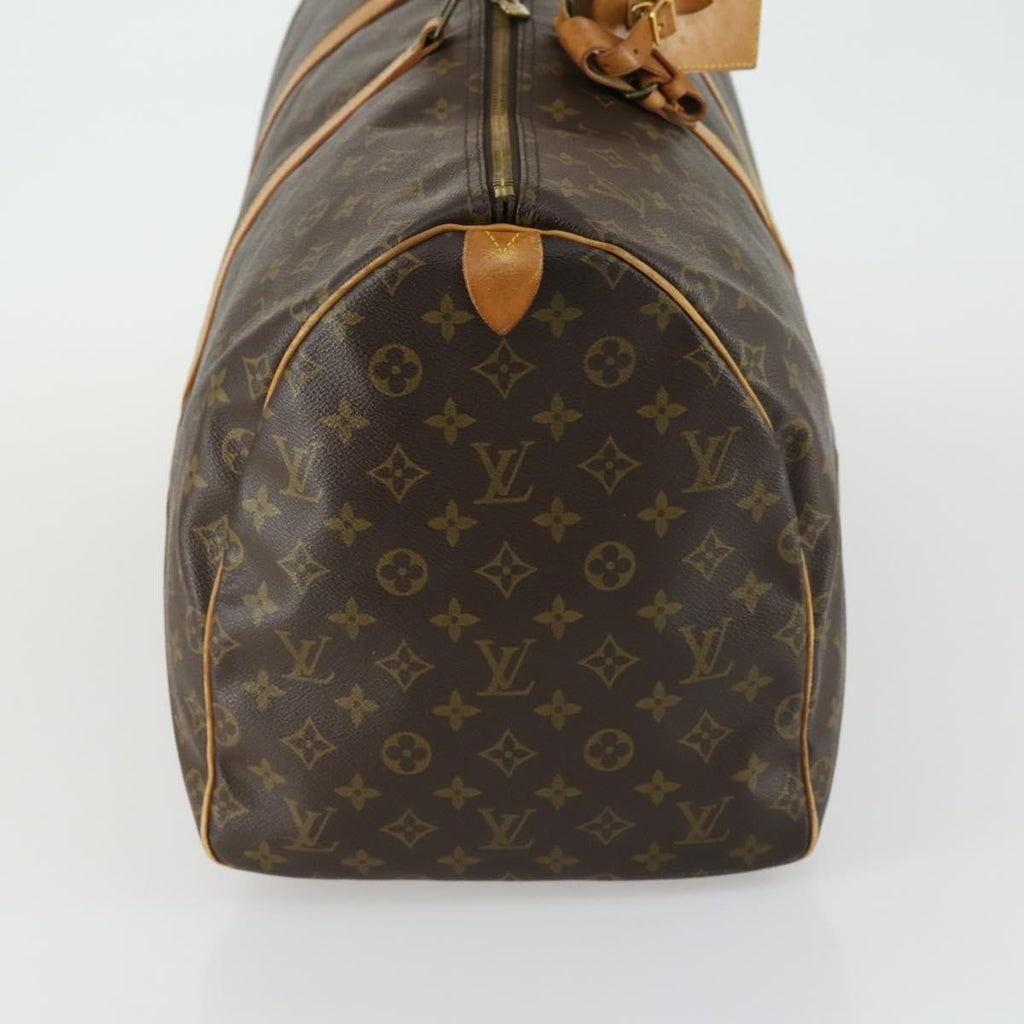 Louis Vuitton Keepall Bag Monogram Canvas Brown Canvas Travel Bag