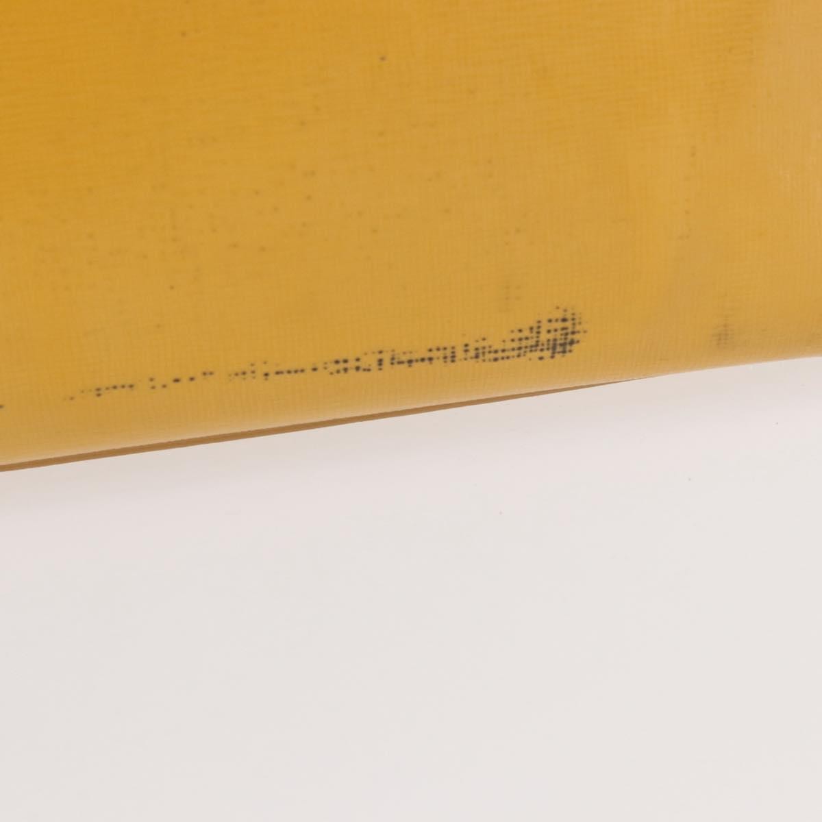Fendi 2Jours Bag Leather Yellow Leather Handbag