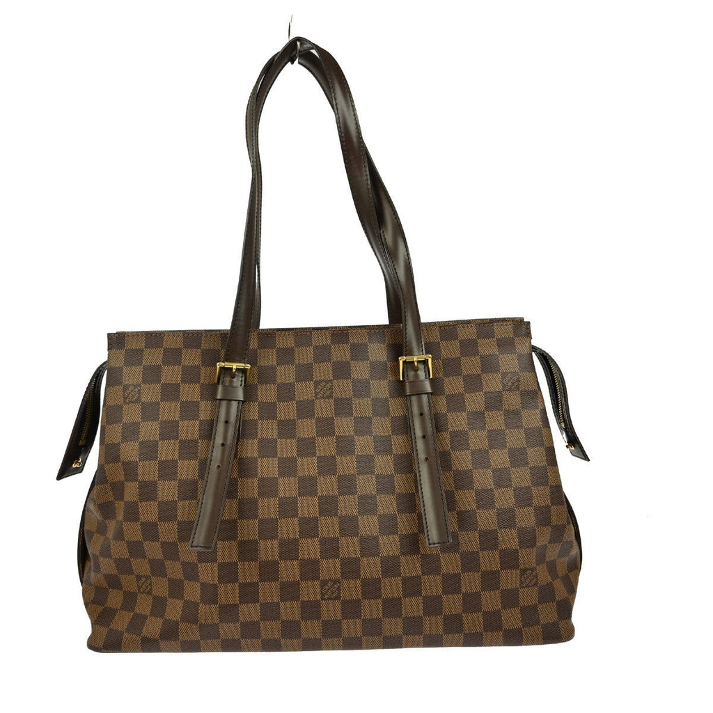 Louis Vuitton Chelsea Handbag Damier Brown Canvas Tote Bag
