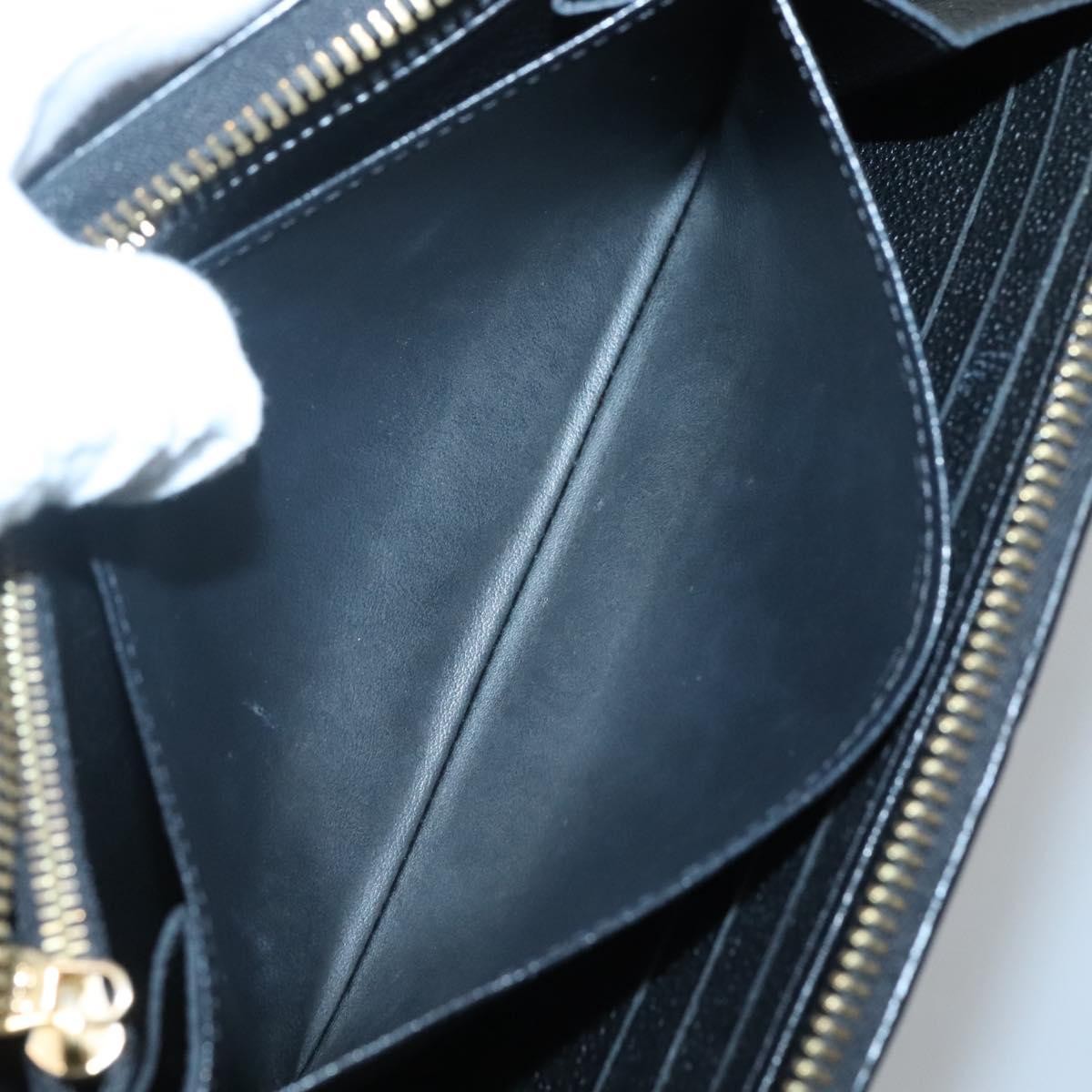 Louis Vuitton Portefeuille Zippy Monogramme Empreinte Monogramme Empreinte Black Leather Wallets Accessory