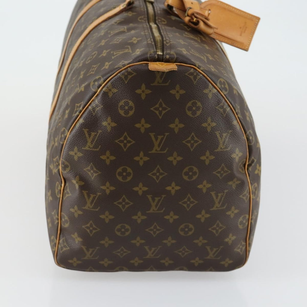 Louis Vuitton Keepall Bag Monogram Canvas Brown Canvas Travel Bag